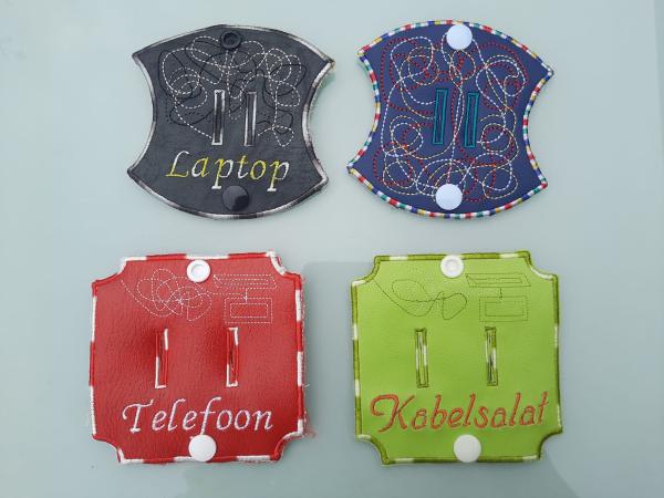 ITH-Stickdatei Kabeltasche Kabelsalat